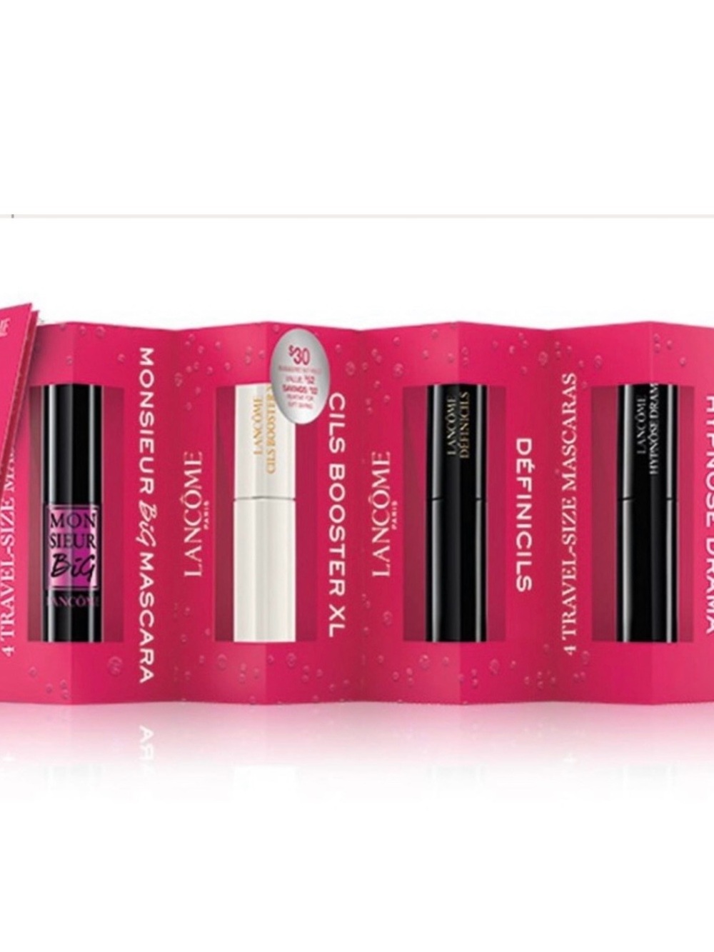 Lancôme 4 travel size mascaras NWT